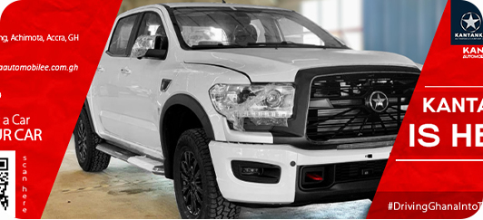 A cover page design for Kantanka automobile